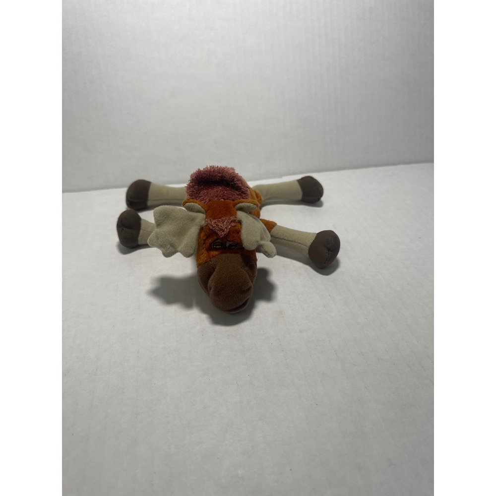Disney Brother Bear Tuke Moose Plush Hasbro 2003 Brown Stuffed Animal 7 inch
